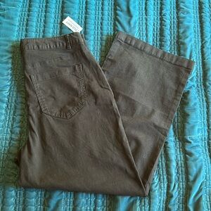 NWT wide leg black pants